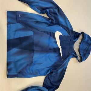 Nike Vibrant Blue Fleece Hoodie